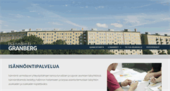 Desktop Screenshot of isannointigranberg.fi