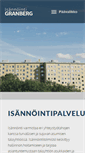 Mobile Screenshot of isannointigranberg.fi