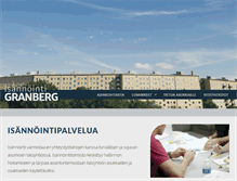 Tablet Screenshot of isannointigranberg.fi